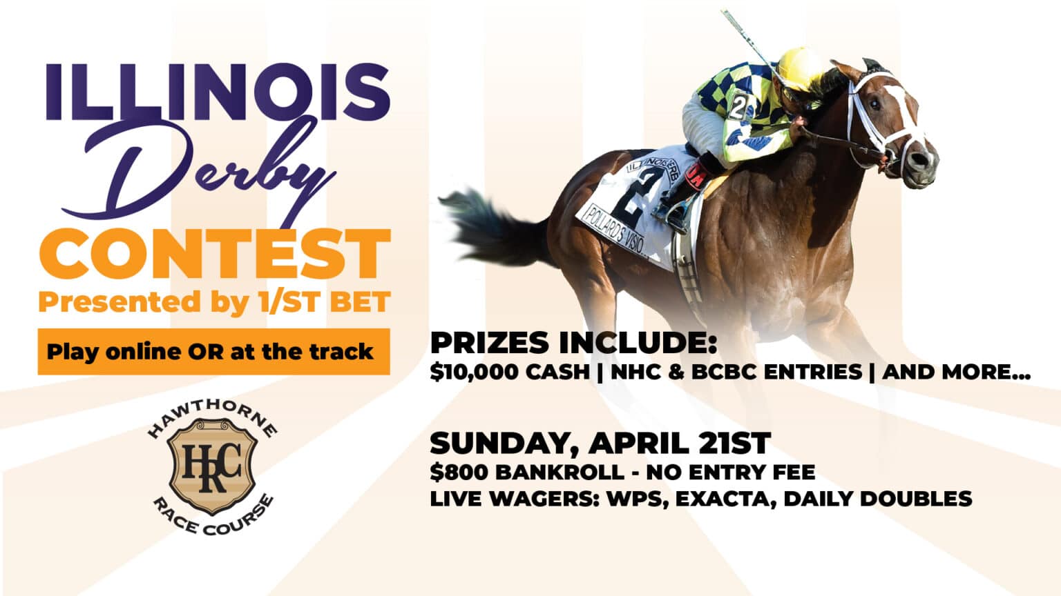 Illinois Derby Day Contest Hawthorne Race Course illinois-derby-day-contest-hawthorne-race-course